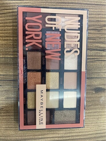 Maybelline nude far paleti