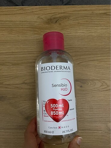 Bioderma makyaj temizleme suyu