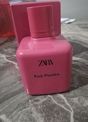 Pink flambe