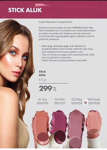 Farmasi Stick Allık JOY