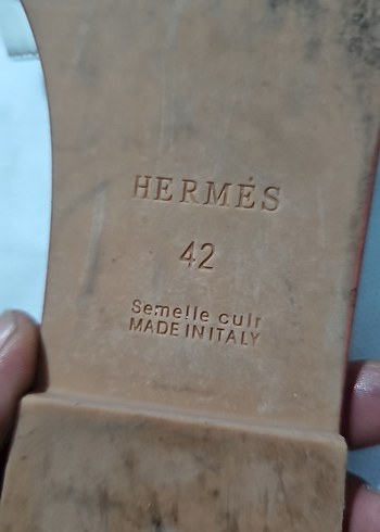 42 Beden hermes terlik