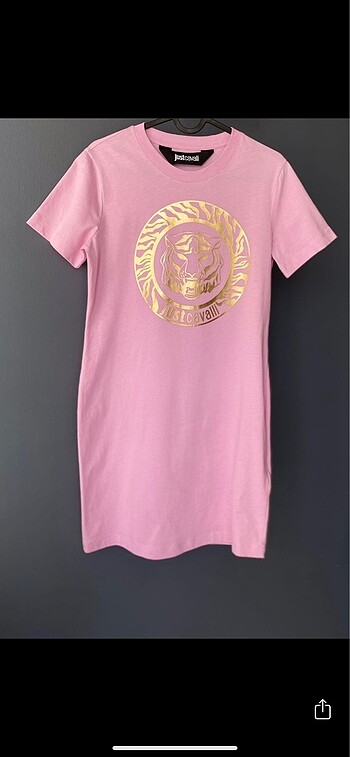 Just cavalli orijinal T-shirt elbise