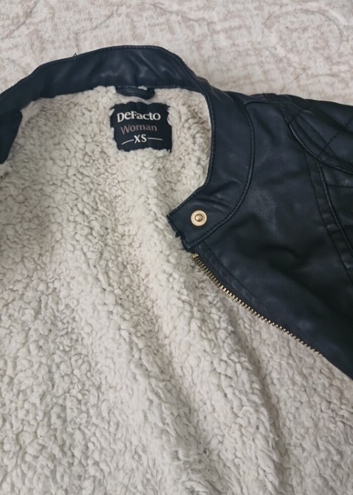 Defacto deri ceket - Görsel 2