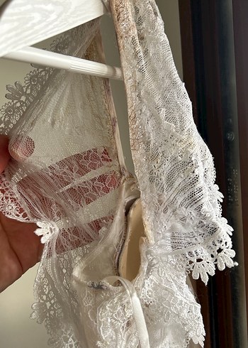 Dantel Detaylı Gelinlik - Görsel 10