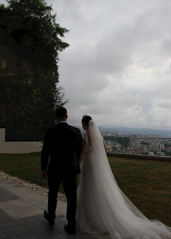 Dantel Detaylı Gelinlik - Görsel 7