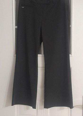 Principles Kadın Siyah Kemerli Kumaş Pantolon - Görsel 3