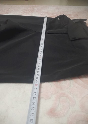 Principles Kadın Siyah Kemerli Kumaş Pantolon - Görsel 5