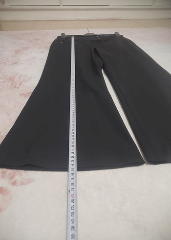 Principles Kadın Siyah Kemerli Kumaş Pantolon - Görsel 4