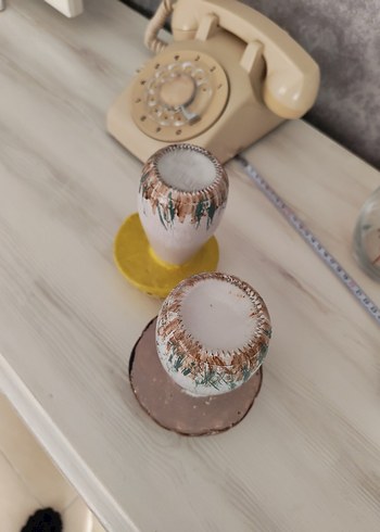 Alçı ve soda şisesiyle Mantar Figürleri - Görsel 4