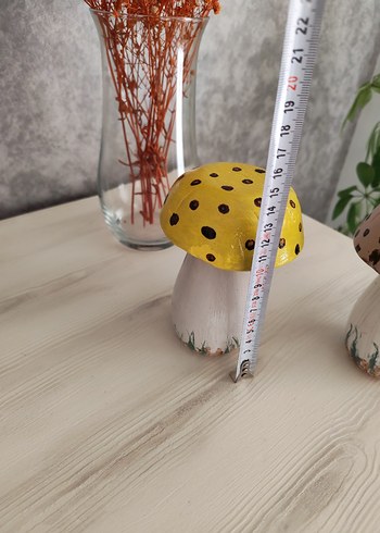 Alçı ve soda şisesiyle Mantar Figürleri - Görsel 8