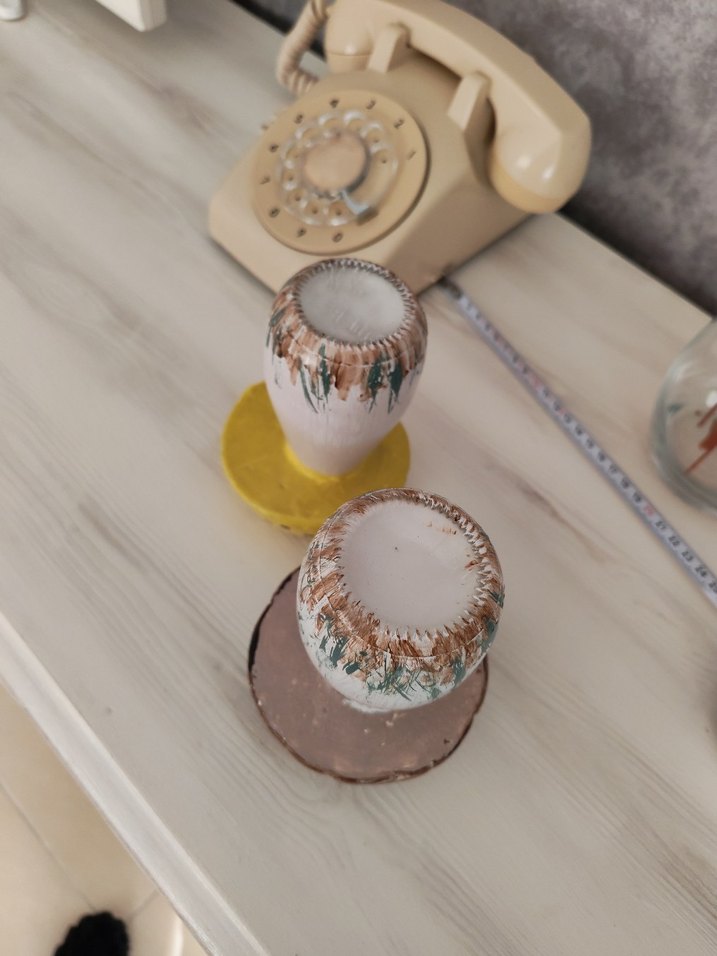 Alçı ve soda şisesiyle Mantar Figürleri - Görsel 4