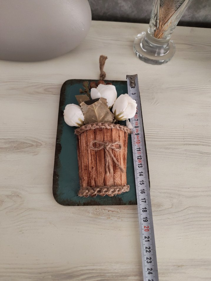 Alçı dan yapılan Dekoratif Duvar Süsü - Görsel 3