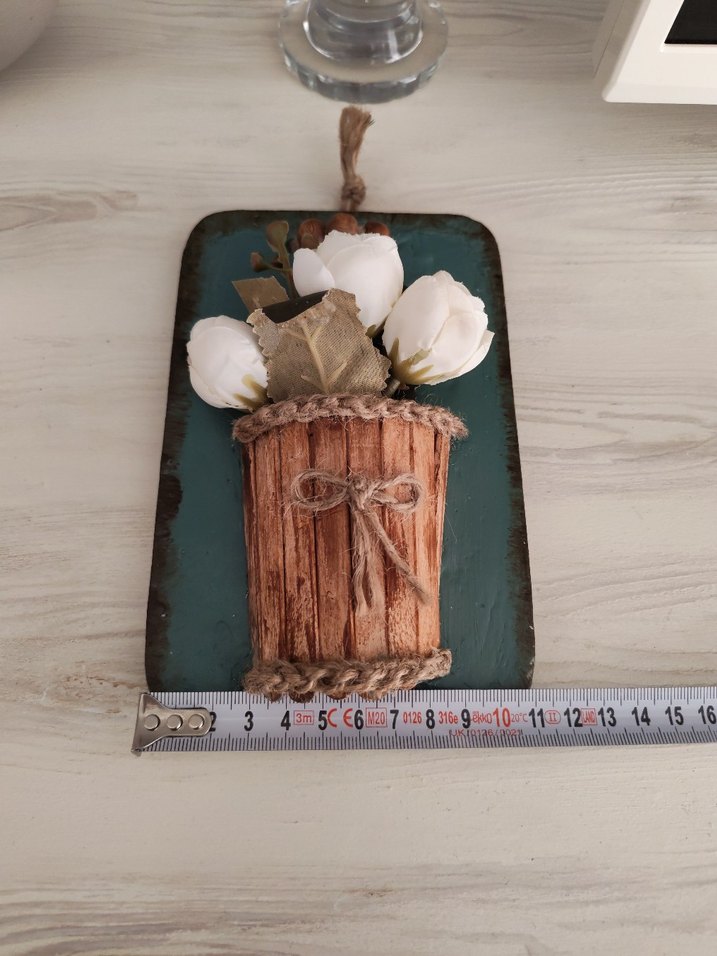 Alçı dan yapılan Dekoratif Duvar Süsü - Görsel 2