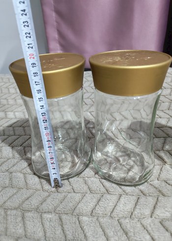 Granül kahve Cam  Kavanozlar - Görsel 5