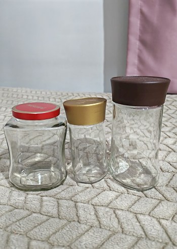 Granül kahve Cam  Kavanozlar - Görsel 7