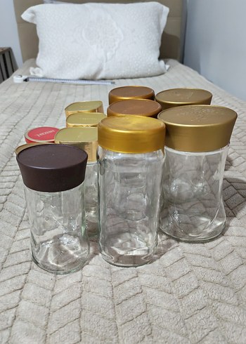 Granül kahve Cam  Kavanozlar - Görsel 2