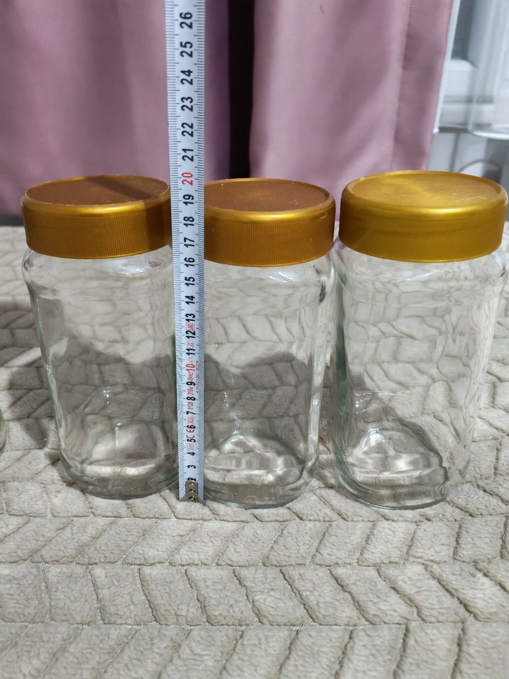 Granül kahve Cam  Kavanozlar - Görsel 4