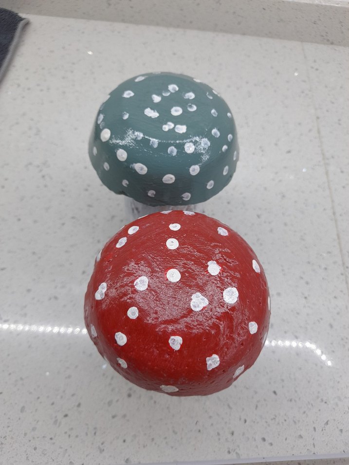 Renkli Mantar Figürleri 2'li Set - Görsel 4