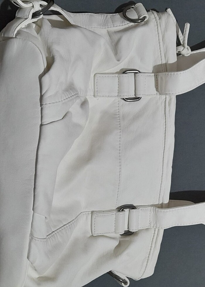 Mavi kol çantası - Görsel 4