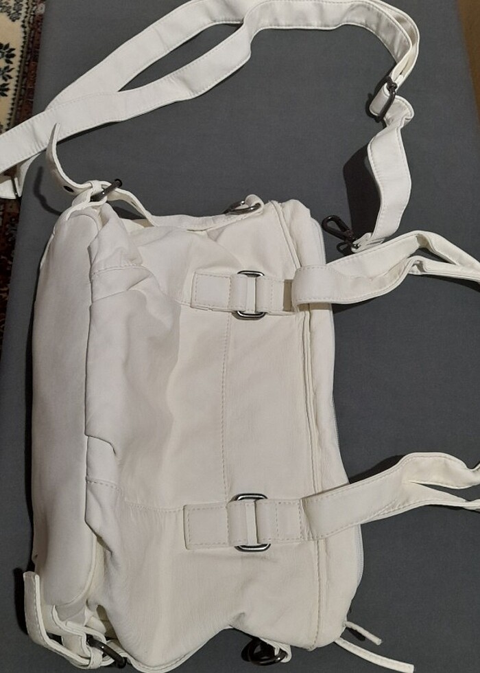 Mavi kol çantası - Görsel 5