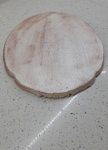 Boyanmış polyester söz,nişan vs tepsisi - Görsel 7