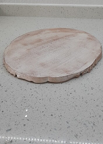 Boyanmış polyester söz,nişan vs tepsisi - Görsel 9