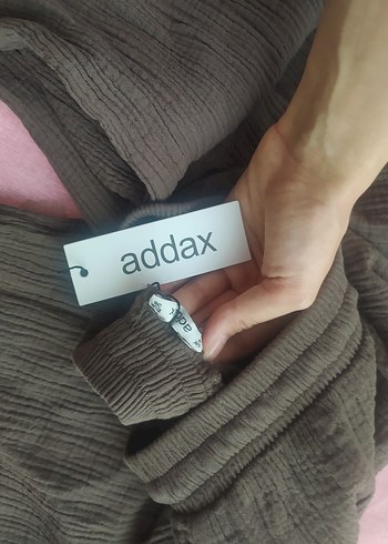 Addax kahverengi Keten Pantolon addax