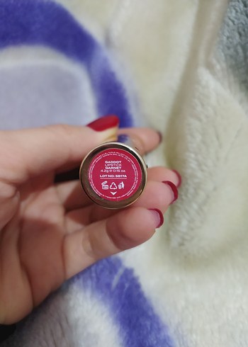 gaddot garnet bordo ruj - Görsel 2