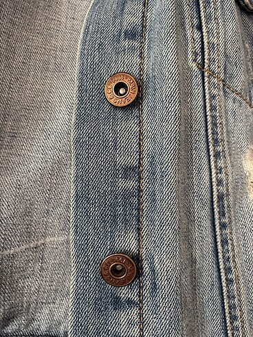 m Beden Mavi Jeans Kadın Kot Ceket
