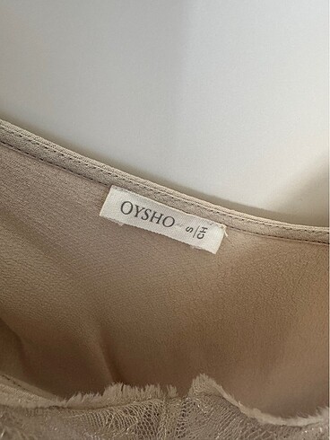 s Beden Oysho askılı bluz