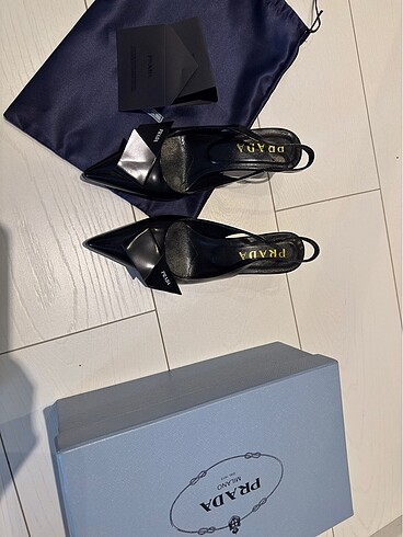 Prada topuklu sandalet 38 numara - Görsel 6