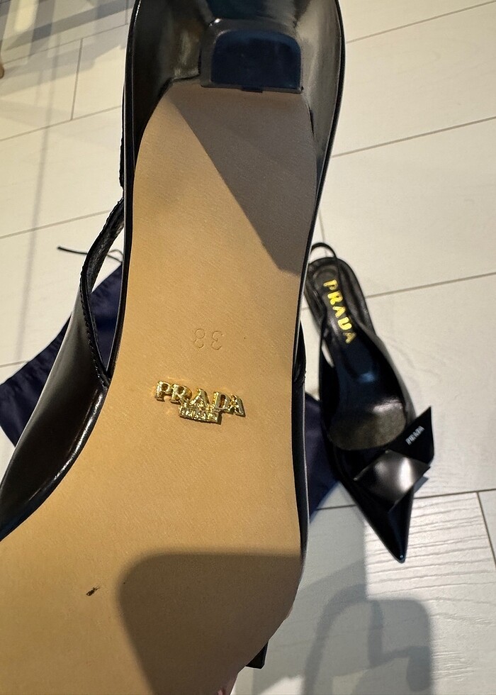 Prada topuklu sandalet 38 numara - Görsel 4