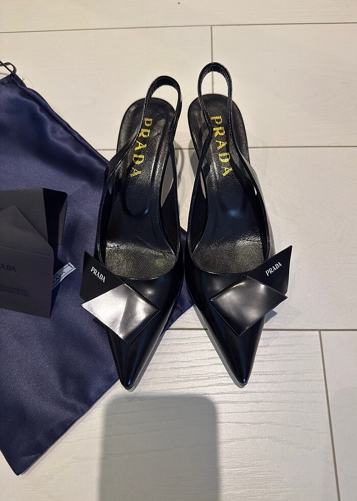 Prada topuklu sandalet 38 numara - Görsel 3