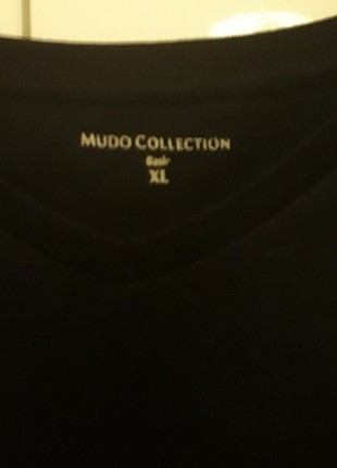 xl Beden Mudo basic siyah tshirt