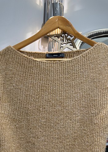 Mango Kahverengi Kadın Triko Kazak - Görsel 3