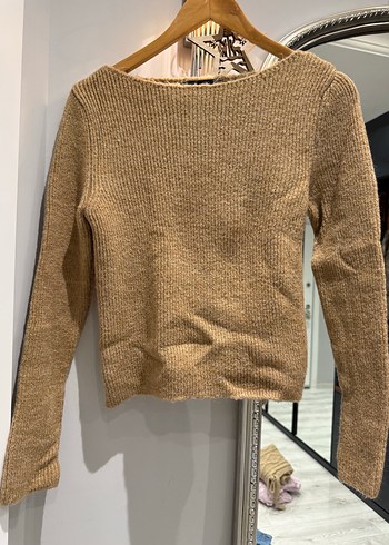 Mango Kahverengi Kadın Triko Kazak - Görsel 2