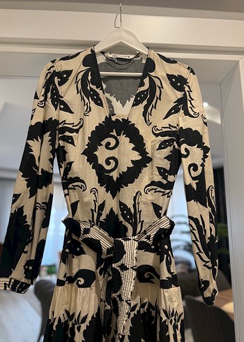 Siyah Bohem Uzun Elbise - Görsel 2