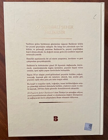 50 Peynirli Şehir kitabı