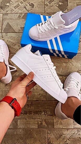 Adidas süperstar beyaz beyaz
