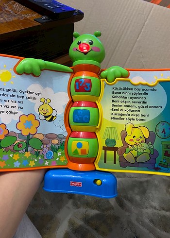 Fisher Price Fisher-Price Eğitici Masalcı Tırtıl Oyuncak