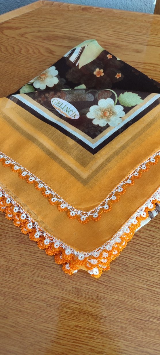 Nakışlı Çok Renkli Bohem Kadın Fuları - Görsel 2