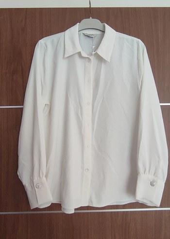 Gri Uzun Kollu V Yakalı Kadın Tunik - Görsel 5