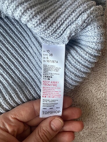 m Beden Topshop crop kazak