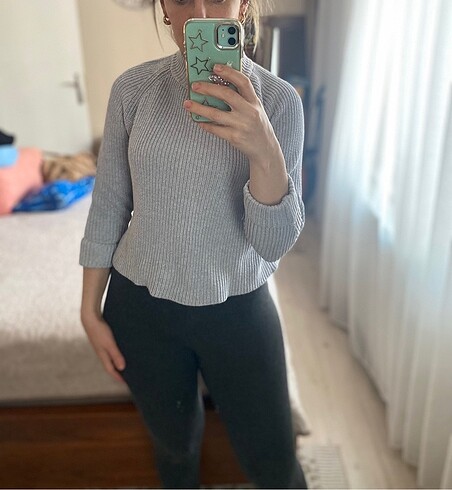 Topshop crop kazak