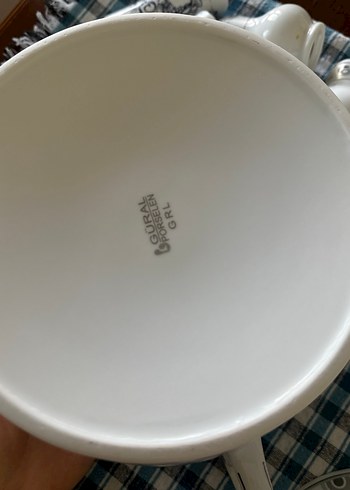 Gri Desenli Beyaz Kapaklı Çorba Kasesi - Görsel 4