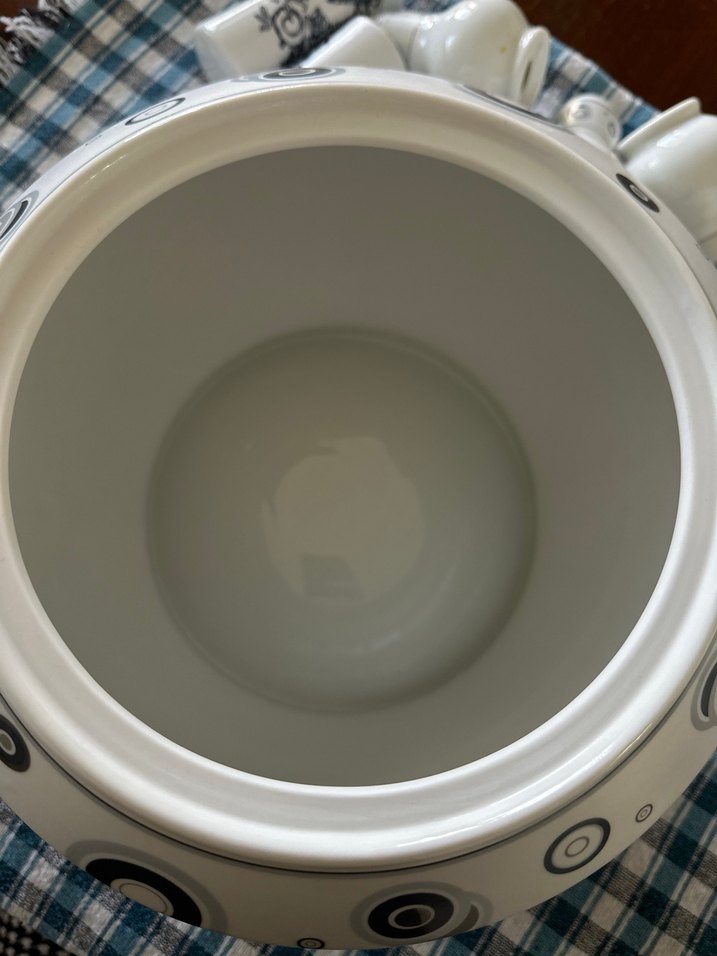 Gri Desenli Beyaz Kapaklı Çorba Kasesi - Görsel 3