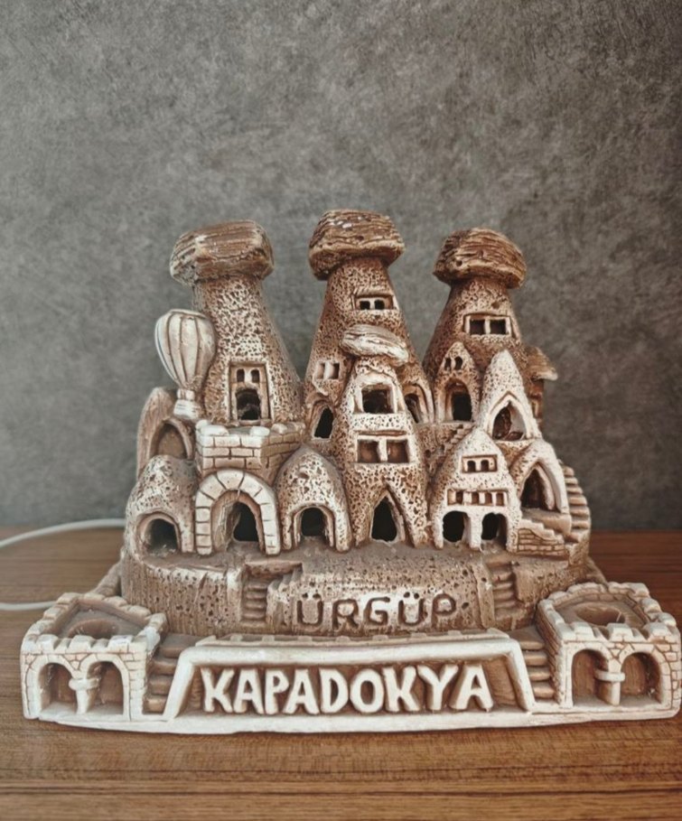 Kapadokya Temalı Büyük boy lamba - Görsel 5