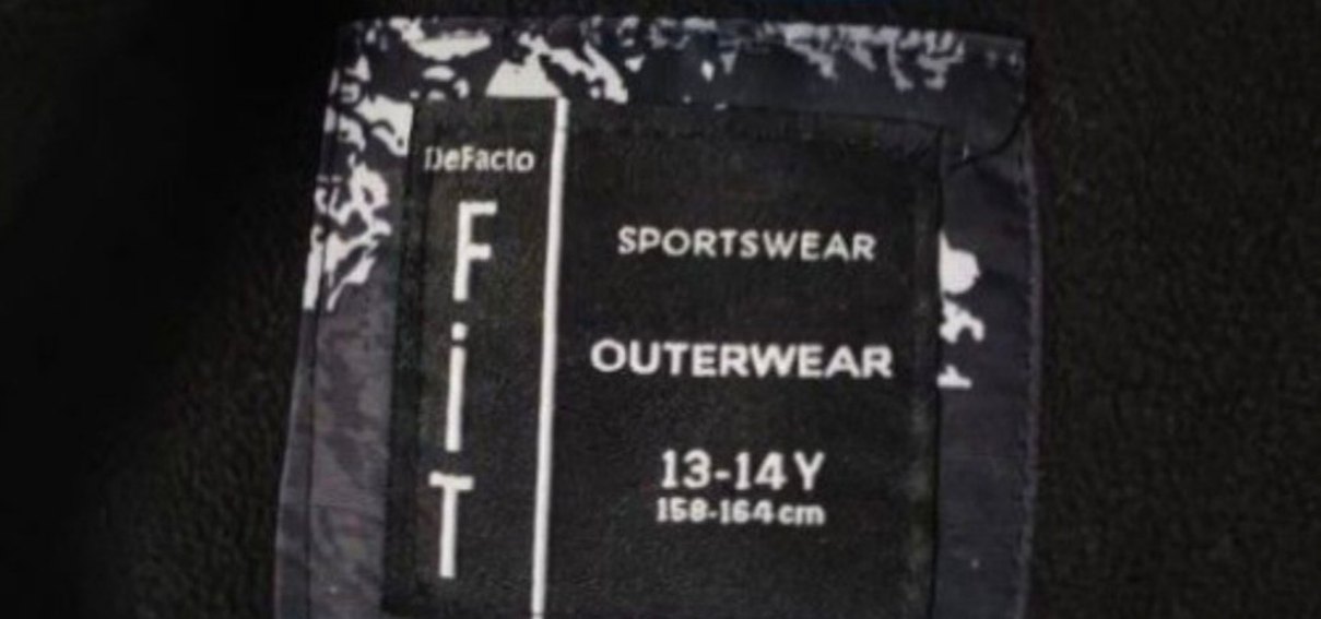 Gri Desenli Kürklü Erkek Çocuk Mont - Görsel 3