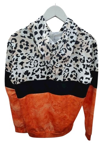 Leopar detaylı Sweatshirt - Görsel 4
