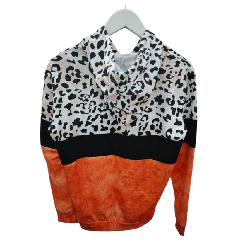 Leopar detaylı Sweatshirt - Görsel 4